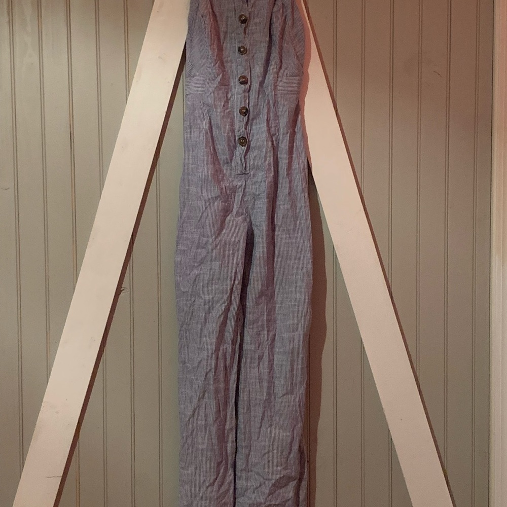 japna striped jumpsuit